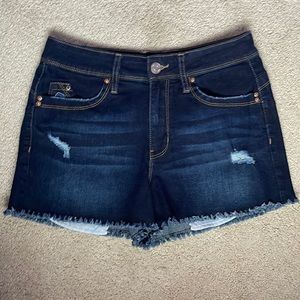 NWOT Distressed Jean Shorts